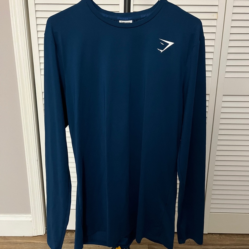 Men’s Blue Gymshark Longsleeve